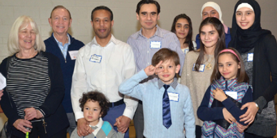 Syrian families sponsored by the TNG Foundation