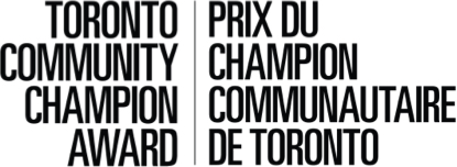 Toronto Community Champion Award