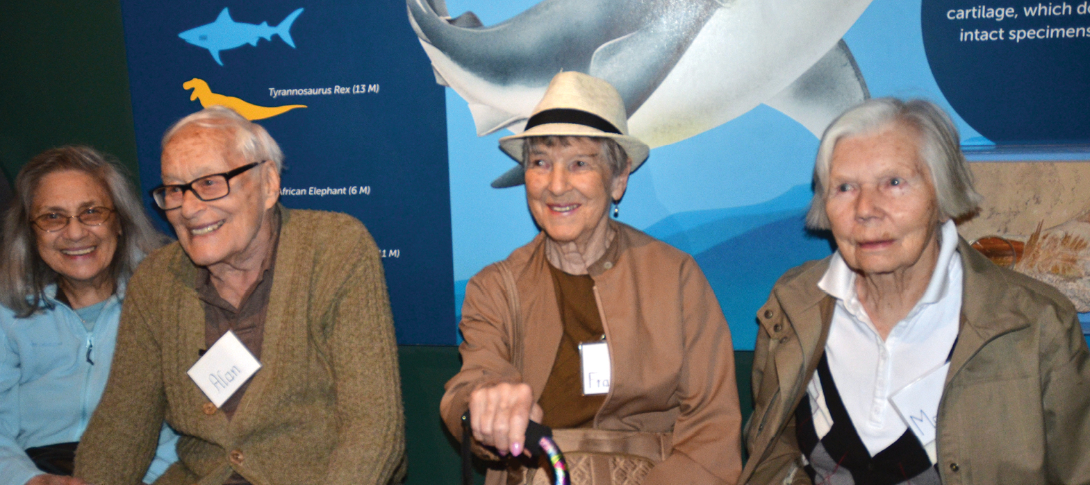 seniors on a day trip to Ripley's Aquarium